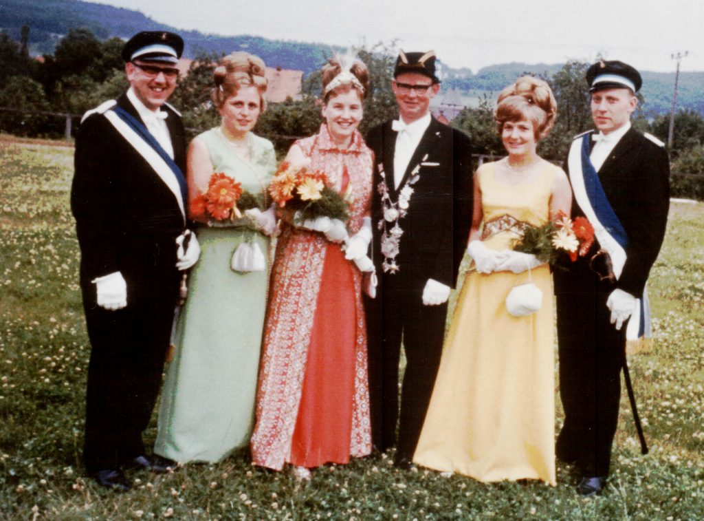 Majestäten in Welda 1969